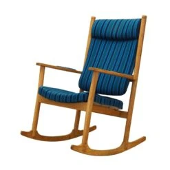 Oak Rocking Chair, Danish Design, 1970s, Designer: Kurt Østervig, Manufacturer: Slagelse -Chairly Shop 579e2449 62d8 4fa3 9044 836ab2c3bc7f