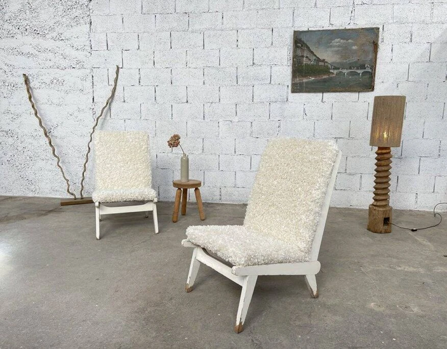 Vintage Armchairs From The 1950s 6 Vintage Armchairs From The 1950s - Image 4