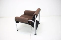 Mid-Century Chrome Armchair By Viliam Chlebo For Kodreta Myjava, 1980's -Chairly Shop 59100547 7667 4246 88cb 75efd4df0aea