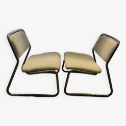 Pair Of 70s Tubular Armchairs -Chairly Shop 5944d414 989c 401b ae59 19b3f2e3a034