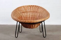 Vintage Rattan Sessel Mid Century Rockabilly 50er 60er Design -Chairly Shop 59f7433a d21c 4663 a028 d1d55f809d1c