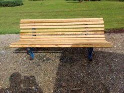 Wrought Iron And Wood Bench From The 60s -Chairly Shop 5ac2c05c b5fa 4cd4 a43b 7bbd729f5913