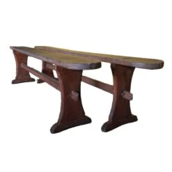 French Farmers/Monasteries Wooden Benches, Late 19th Century 10 French Farmers/Monasteries Wooden Benches, Late 19th Century -Chairly Shop 5d354fbc b1e4 4852 966a ae9310b8ce7e