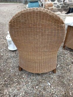 Pair Of Rattan And Wood Armchairs 35 Pair Of Rattan And Wood Armchairs -Chairly Shop 5f533162 19a7 409e b5d2 024f4f2e375a