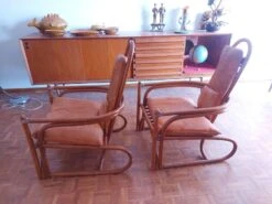 Set Of Two Bamboo Armchairs From The 50s, 60s -Chairly Shop 6030242c edc5 446d 9cbf 1ab1dbd5f62e