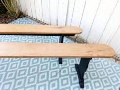 Pair Of Large Wooden Benches -Chairly Shop 61aa1636 97c5 4069 9b47 88a380c4daa4