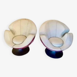 VG Newtrend Certified Prototype Armchairs Model Calla, Italy 1990 -Chairly Shop 62357fb6 4d09 4558 9a03 8c00fdc8cd36