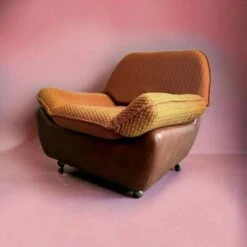 Single Seat / Club Armchair / Vintage Armchair From The 70s -Chairly Shop 626334c0 8f33 4853 955e 47179d54539d