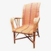 Vintage Rattan And Bamboo Armchair