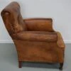 Vintage Dutch Cognac Colored Leather Club Chair