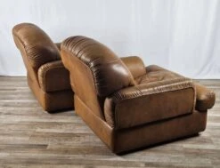 Cognac Leather Armchairs By Estasis Salotti - Meda -Chairly Shop 6610529c e321 4bba bce3 1ada46c95401