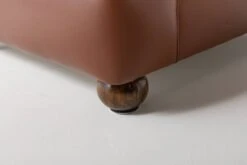 Pair Of Brown Leather Club Armchairs From 1970’s, Italy -Chairly Shop 68bd120c add9 42e5 9efa 381abc7a5dbc