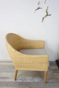 Pair Of Teak And Rattan Armchairs -Chairly Shop 6a1f96ad dc4b 42ea b8fd f573baa80ab8