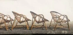 Rattan Armchairs Bamboo Wicker Vintage 60s -Chairly Shop 6c728d6f 5b21 48a5 9e66 a8f346e3a119