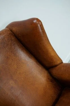 Vintage Dutch Cognac Colored Leather Vintage Dutch Cognac Colored Leather Club ChairClub Chair -Chairly Shop 6d4badc4 7485 4b06 b063 721fe35aa1b2