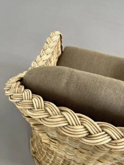 Rattan And Wicker Convertible Armchair -Chairly Shop 6de242d2 030c 4fba 803c 3dcef87bcd8e