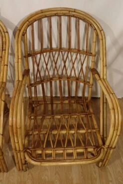Pair Of Audoux Minnet Rattan Armchairs -Chairly Shop 6dfa1107 3516 418e ab50 06ff999b3e10