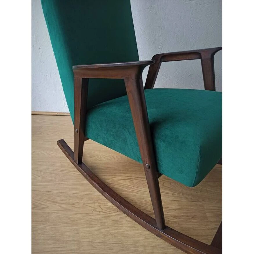 Vintage Rocking Chair From The 50s. 5 Vintage Rocking Chair From The 50s. - Image 3