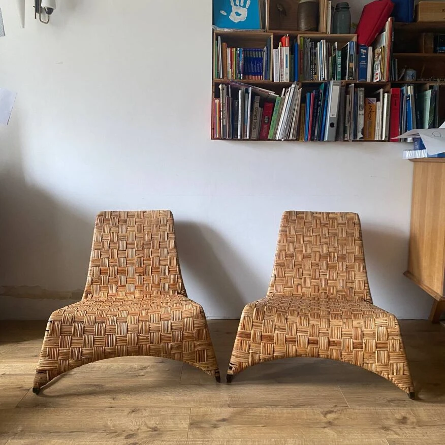 Maso Armchairs, Maria Vinka Woven Rattan Armchairs For Ikea 14 Maso Armchairs, Maria Vinka Woven Rattan Armchairs For Ikea - Image 12