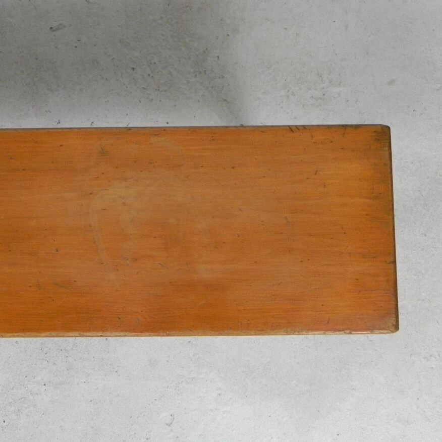 150 Cm Long Wooden Bench, 1950s 18 150 Cm Long Wooden Bench, 1950s - Image 16