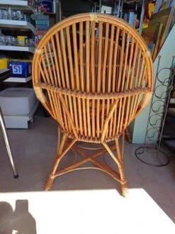 Pair Of Bamboo Rattan Armchairs -Chairly Shop 71f743f0 0e6b 46b7 b80f 820fc99b5717