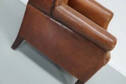 Vintage Dutch Cognac Colored Leather Vintage Dutch Cognac Colored Leather Club ChairClub Chair -Chairly Shop 73213110 cc44 428c 9f6f 5a60a26793d1