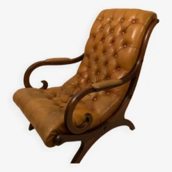 Leather Chesterfield Rocking Chair -Chairly Shop 74c494fc f440 443c a7a8 1a9bdd70b747