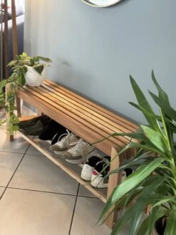 Recycled Solid Wood Bench And Its Practical Storage Ideal For The Entrance -Chairly Shop 759f498e af9f 459e 8d8d 93bc7315b4fc