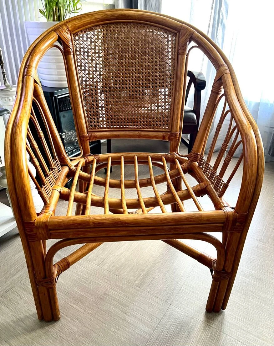 Light Rattan Armchair 13 Light Rattan Armchair - Image 11