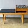 Vintage Entryway Bench Decorated With Ceramic Tiles, Norway 1960s -Chairly Shop 77c2843f 53cf 46e3 aad1 45ccb176c6a4