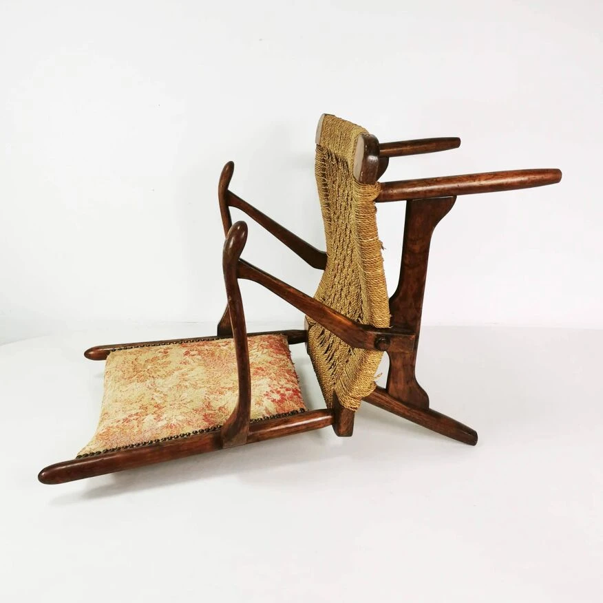 Art Deco Armchair, Designed By De Ster Gelderland, The Netherlands, 1950s. 5 Art Deco Armchair, Designed By De Ster Gelderland, The Netherlands, 1950s. - Image 3