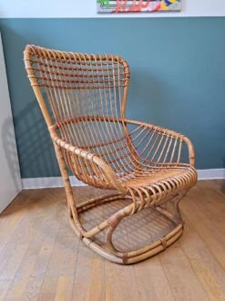 Rattan Armchair By Tito Agnoli -Chairly Shop 77e8cb8c 6b87 40e8 80b7 d18a1c9a50b0