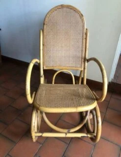Vintage Bamboo Rocking Chair -Chairly Shop 78006ab0 4488 4f9e 9003 c65525b0e2e5