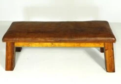 Leather Gym Bench, 1950s -Chairly Shop 7a46795d 3a1e 4e8b b0e8 3d1a72f3d0c3