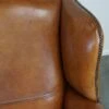 Very Beautiful Sheepskin Leather Wingback Armchair With Stunning Details -Chairly Shop 7abc12e7 29cd 4aef 931c 19cc7f49806e