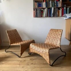 Maso Armchairs, Maria Vinka Woven Rattan Armchairs For Ikea