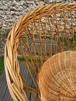 Vintage Rattan Armchair 50-60 Feet Black Metal -Chairly Shop 7c48dca3 2fe6 437d ad9c f870cc28ef44