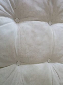 Vintage - Set Of 2 Bamboo And Woven Rattan Armchairs With Cushions - Natural Color - 1980s -Chairly Shop 7d5f7c64 983a 4ddc 8304 9f83fab1d5d0