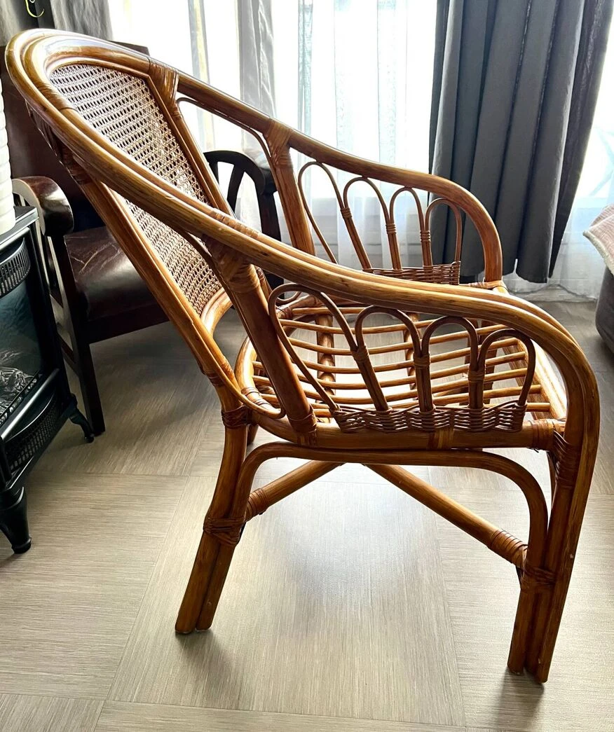 Light Rattan Armchair 8 Light Rattan Armchair - Image 6