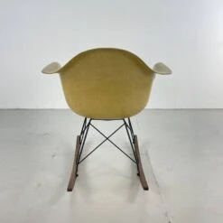 Eames Herman Miller 1950s RAR Rocking Chair In Light Ochre