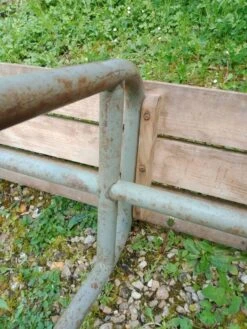School Bench From The 1950s, Length 210 Cm -Chairly Shop 847f8689 ad69 49bd b50d 10741d324b85
