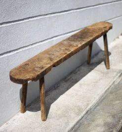 Old Farm Bench, Vintage Wooden Bench, Vintage Bench -Chairly Shop 84f3c5b5 1bb2 499b 8306 1dc4232b8631