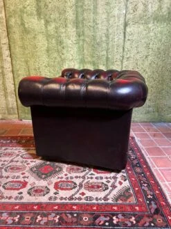 Chesterfield Red Leather Tub Chair English -Chairly Shop 853ea5ca 20a9 4089 a56a e1808735eb04