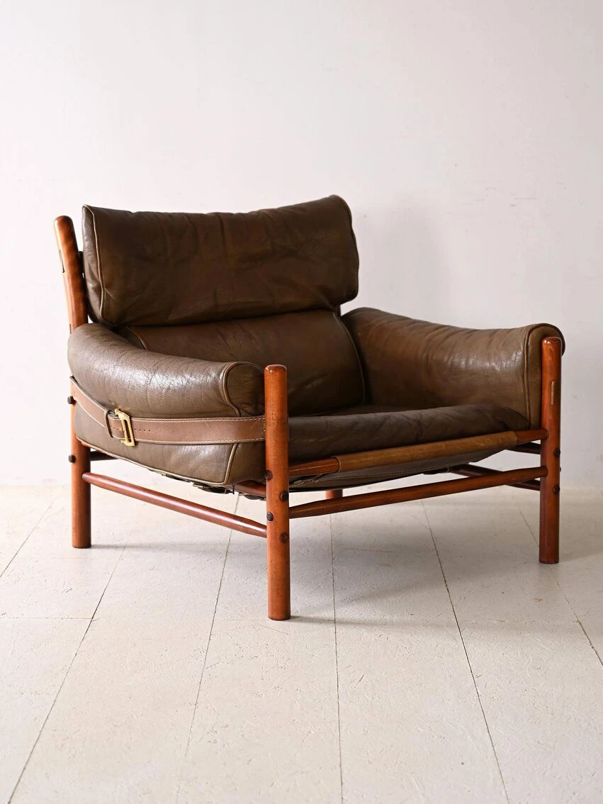 Arne Norell Leather Armchair 3 Arne Norell Leather Armchair