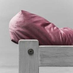 Poltrona Vintage In Velluto Rosa Legno Bianco Anni ’70 Modernariato -Chairly Shop 871cb0f4 592d 448a 8a3c cd7738417f21