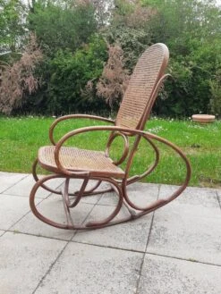 Rocking Chair Wood And Cane -Chairly Shop 8775a9c2 3de9 478d af8d 893a44684244