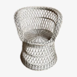 Rattan Basket Armchair