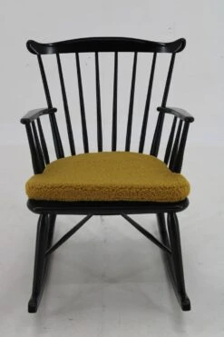 1960s Børge Mogensen Rocking Chair For FDB Møbler, Denmark -Chairly Shop 883b05fa 8f0a 447f b44d 83212e65a0b3