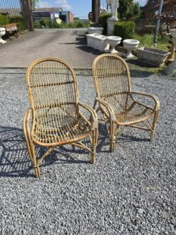Pair Of Vintage Rattan Armchairs -Chairly Shop 887b43b2 b534 4096 9b7f 4fc9eb8affa3