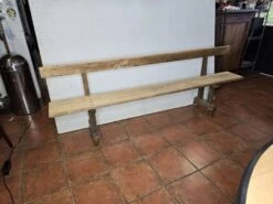 Farm Bench With Backrest -Chairly Shop 88e0beaa 15b4 4322 ac2a 9b0d1bface4c